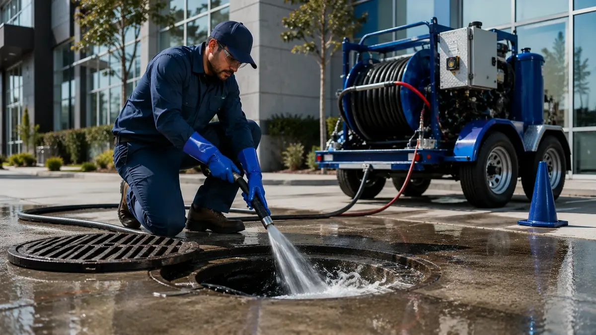 Commercial Hydro Jet Drain Cleaning in Morgan Hill
