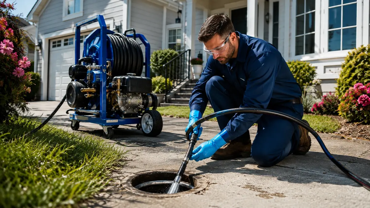 Residential Hydro Jet Drain Cleaning in Morgan Hill